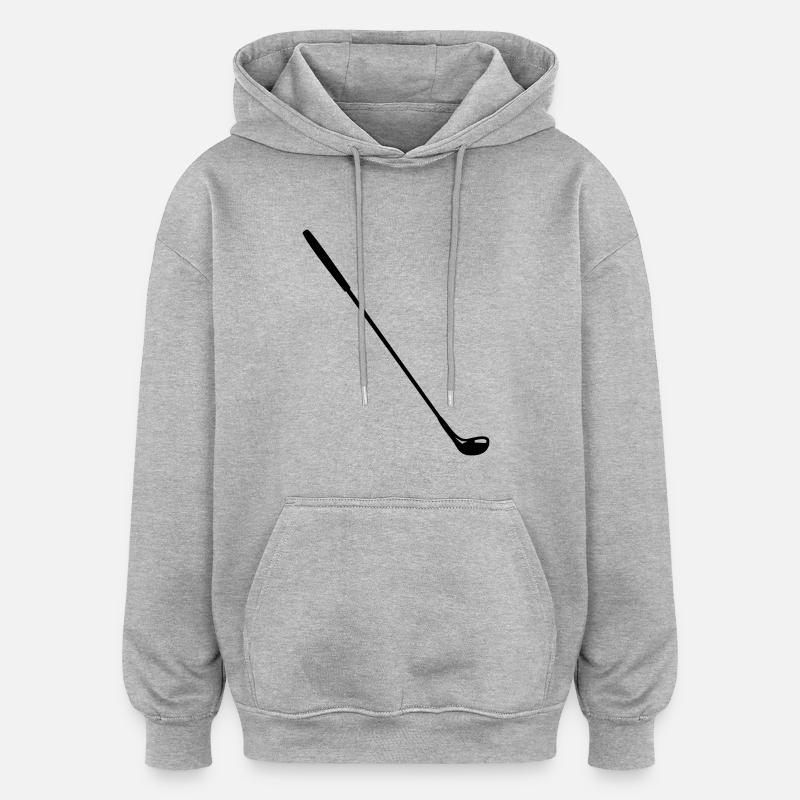 Golf - Sweat à capuche oversize unisexe - gris chiné