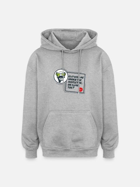 F011A023453F8149A777D96AEDD07C146AD9BC445A8B49FF0 - Oversized Unisex Hoodie - heather grey