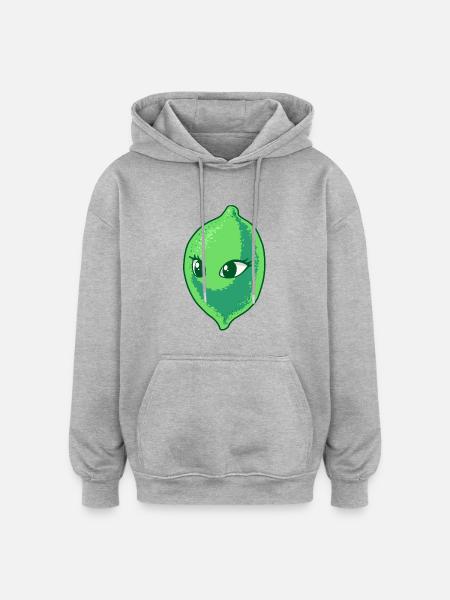 Lemon Lemon Fruit Fruit Sour - Oversized Unisex Hoodie - heather grey