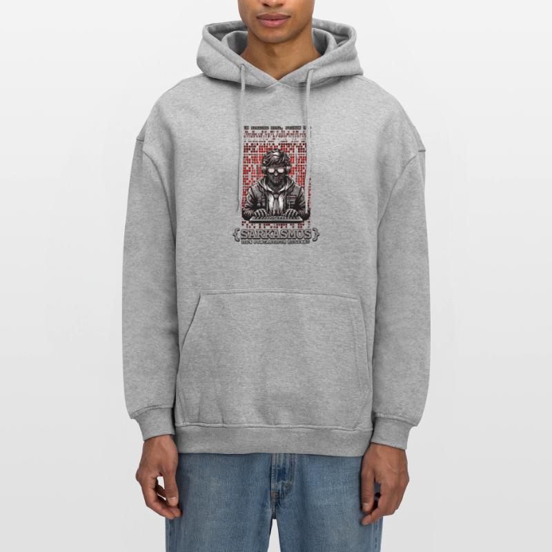 Ich spreche HTML Python und Sarkasmus Oversized Unisex Hoodie