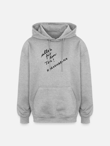 Everything for the sound - Oversized Unisex Hoodie - heather grey