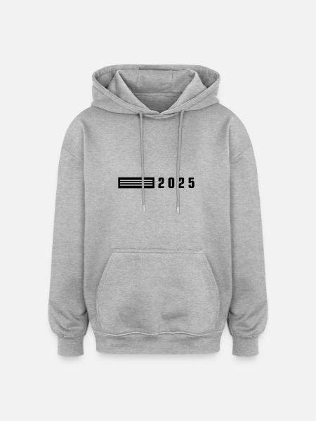2025 Element - Oversized Unisex Hoodie - heather grey