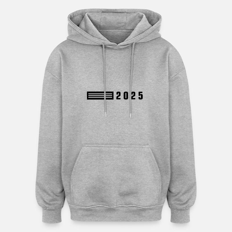 2025 Element - Oversized Unisex Hoodie - heather grey