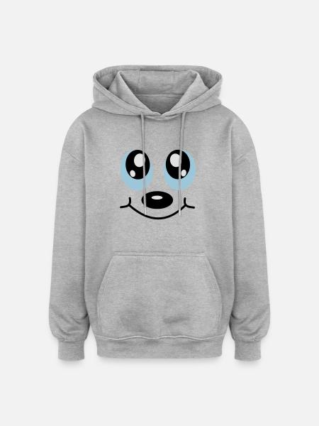 hounddog - Oversized Unisex Hoodie - heather grey