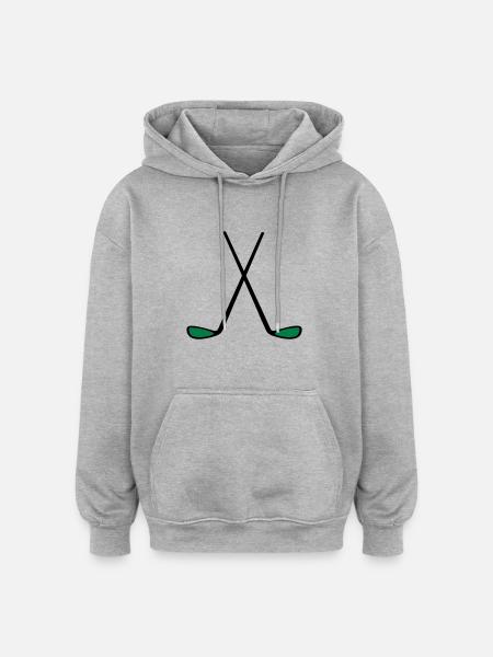 golf - Oversized Unisex Hoodie - heather grey