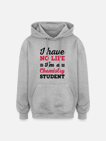 chemistry - Oversized Unisex Hoodie - heather grey