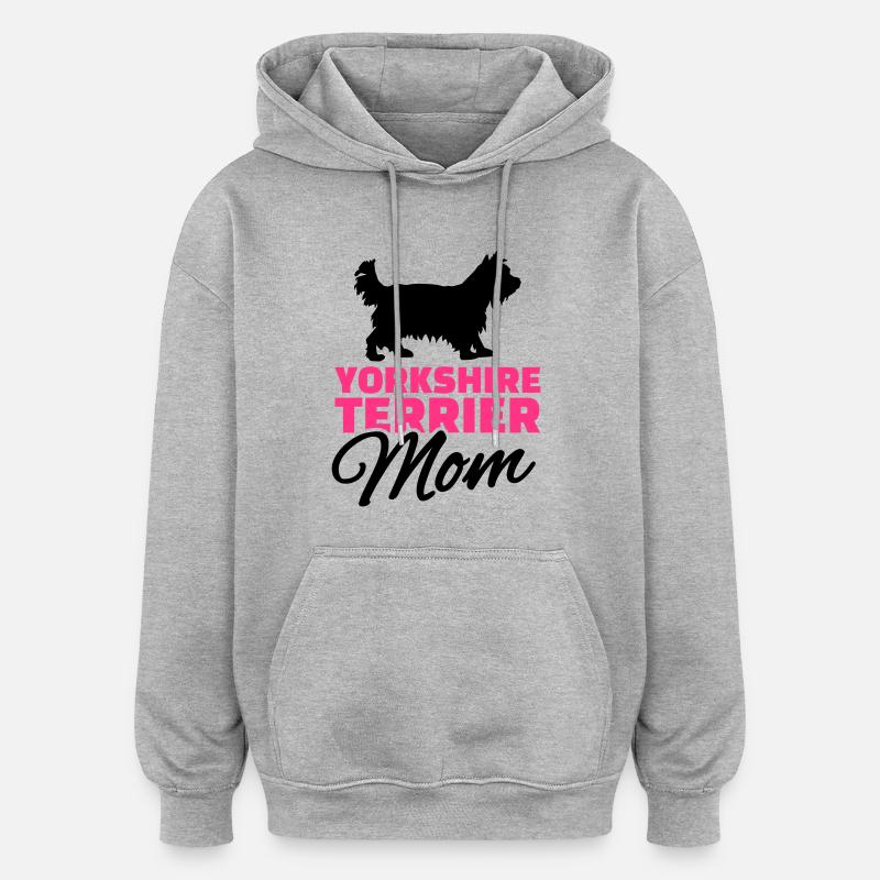 Yorkshire - Oversized Unisex Hoodie - Grau meliert