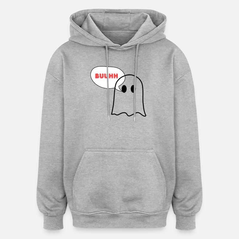 Expressive comic idiom - Oversized Unisex Hoodie - heather grey