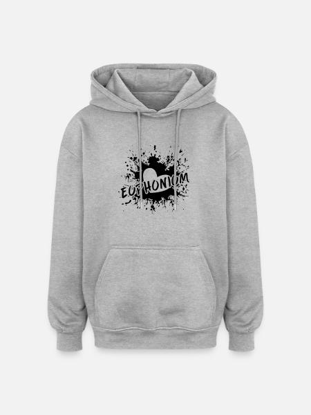 Euphonium - Oversized Unisex Hoodie - Grau meliert