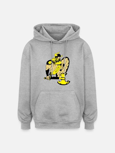 wikinger - Oversized Unisex Hoodie - heather grey