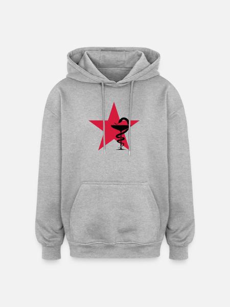 Pharmacy / Apotheke / Pharmacie - Oversized Unisex Hoodie - heather grey