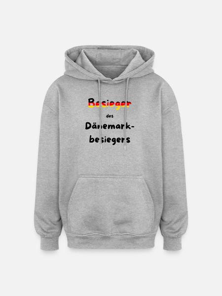 Defeater of DenmarkDefeater - Handball - Oversized Unisex Hoodie - heather grey