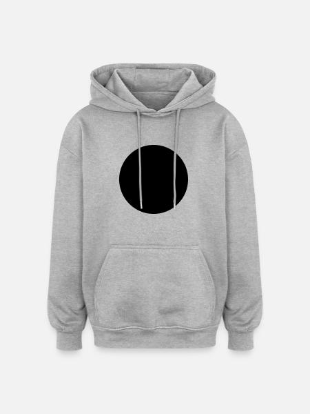 Camino 3 - Sweat à capuche oversize unisexe - gris chiné