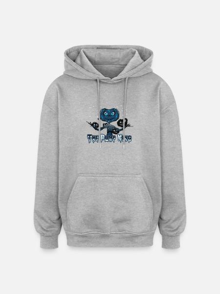 Design 139908321 - Oversized Unisex Hoodie - heather grey