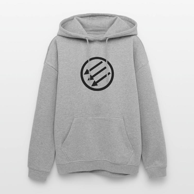 Järnfronten / Eiserne Front / Iron Front Oversized Unisex Hoodie