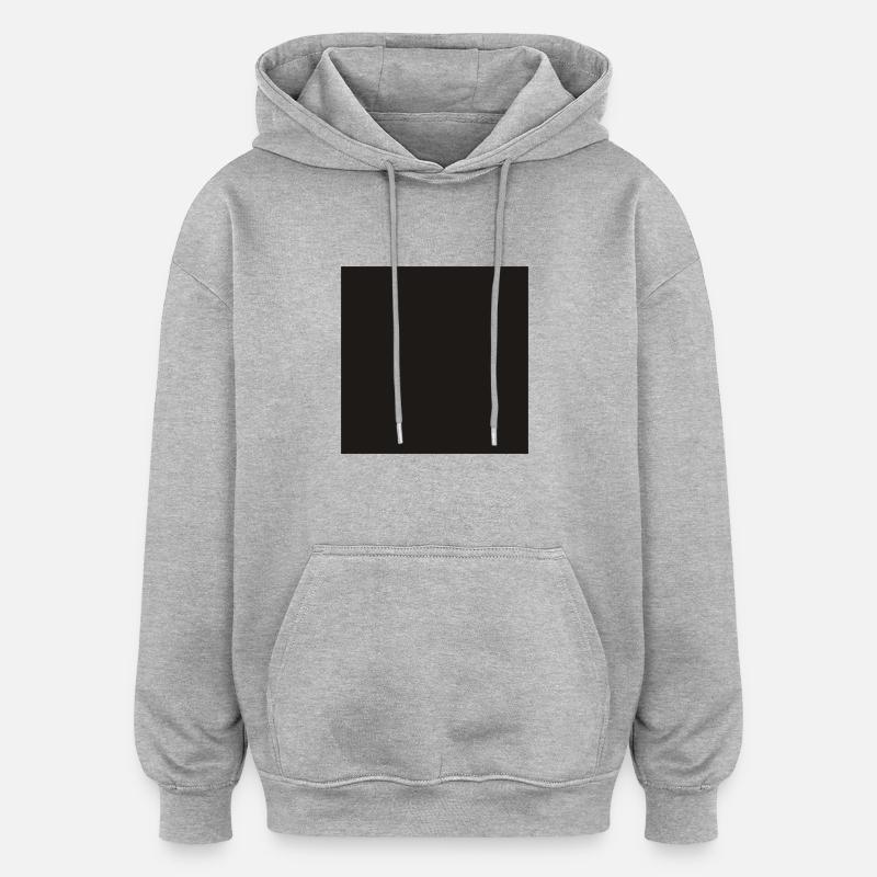 DIGIT - Oversized Unisex Hoodie - Grau meliert
