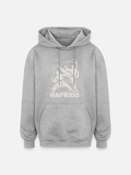 Hapkido – The Art of Self-Defense - Oversized Unisex Hoodie - heather grey