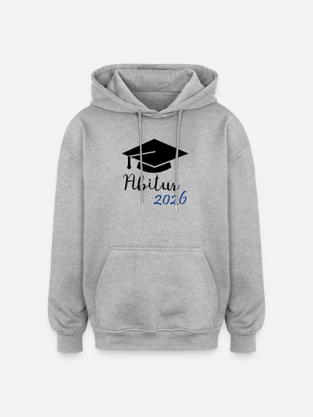 Abitur 2026 - Oversized Unisex Hoodie - heather grey