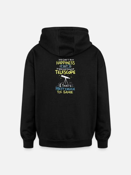 astronomy - Oversized Unisex Hoodie - black
