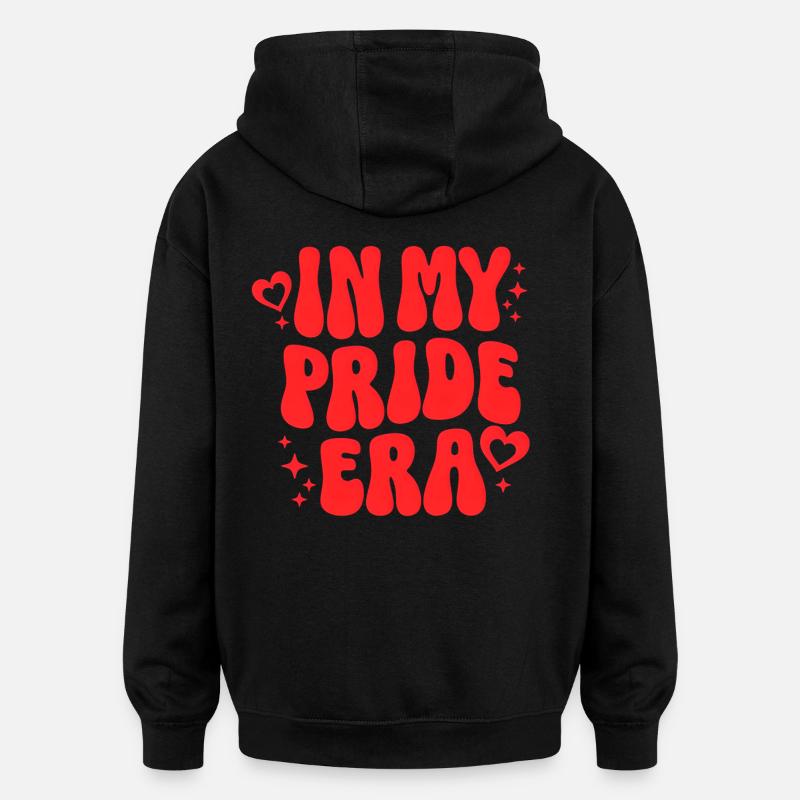Pride Geschenk LGBTQ - Oversized Unisex Hoodie - Schwarz