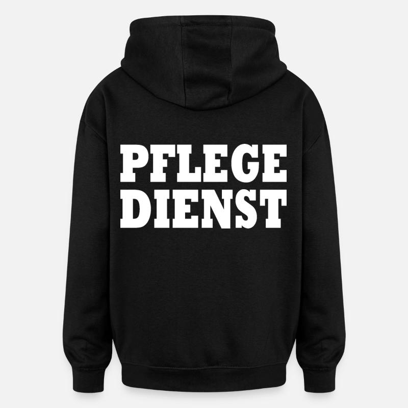 Nursing - Oversized Unisex Hoodie - black