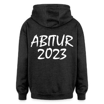 Abitur 2023 - Oversized Unisex Hoodie - Anthrazit - Hinten - Noah (186cm)