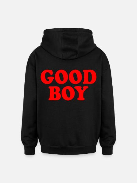 Good boy - Oversized Unisex Hoodie - black