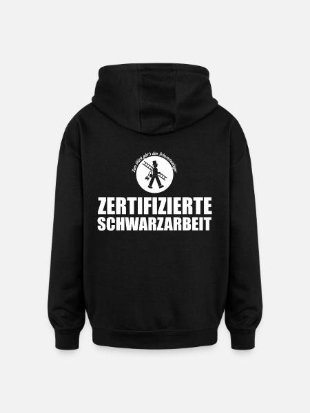 Certified moonlighting - Oversized Unisex Hoodie - black