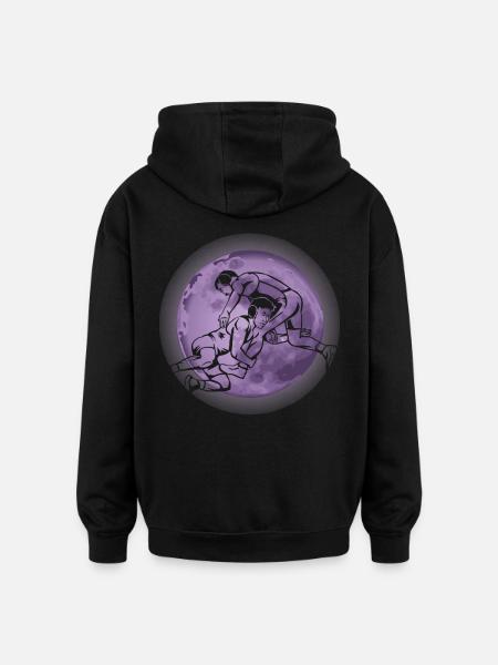 Wrestling - Oversized Unisex Hoodie - Schwarz