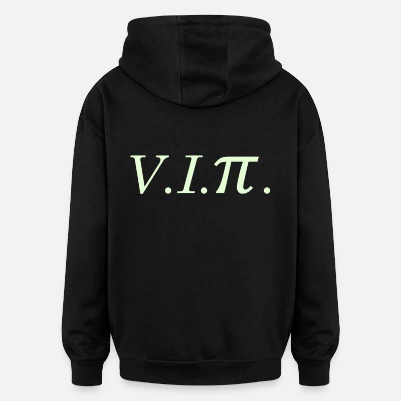 vipi2 - Sweat à capuche oversize unisexe - noir