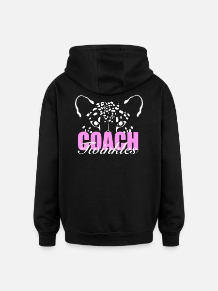 Twinkles Coaches T-Shirt - Oversized Unisex Hoodie - black