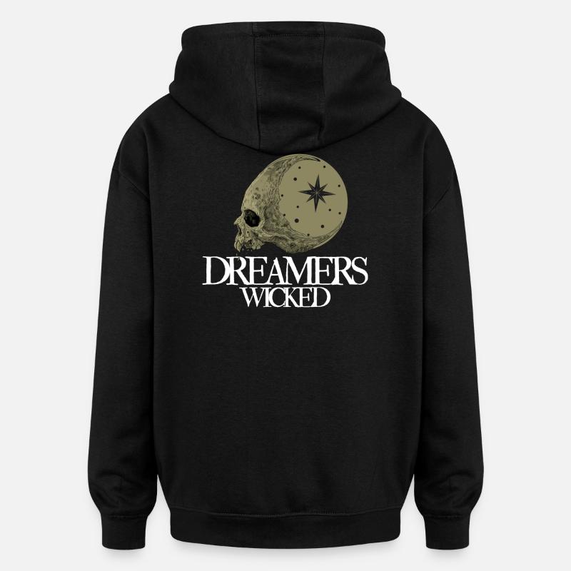 Mondskull Traumfänger - Oversized Unisex Hoodie - Schwarz