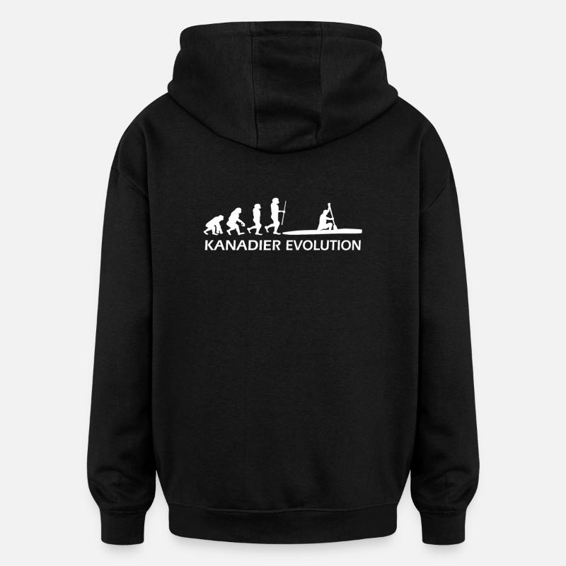 Chemise Canadian Evolution - Sweat à capuche oversize unisexe - noir