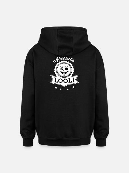 Lööli absolu - Sweat à capuche oversize unisexe - noir