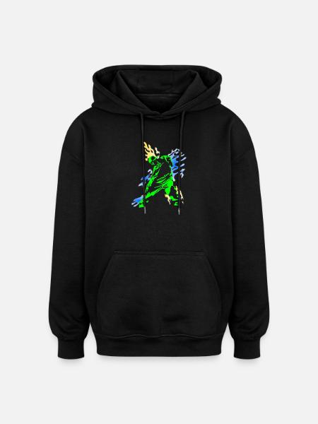 Dance - Oversized Unisex Hoodie - black