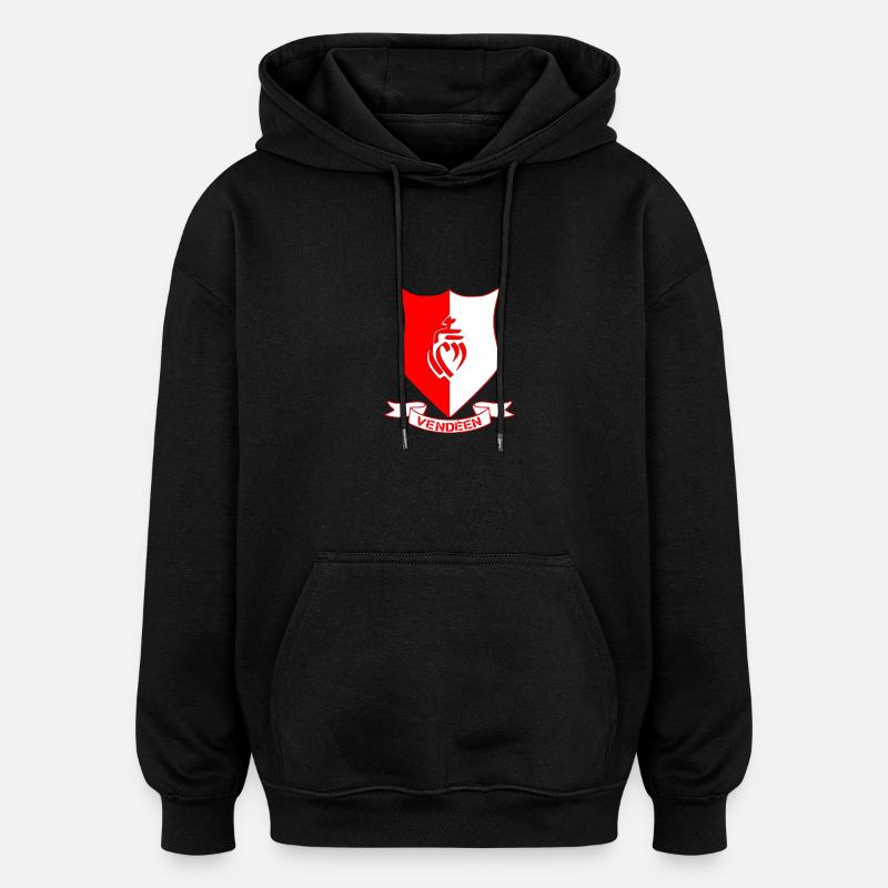 Käufer - Oversized Unisex Hoodie - Schwarz