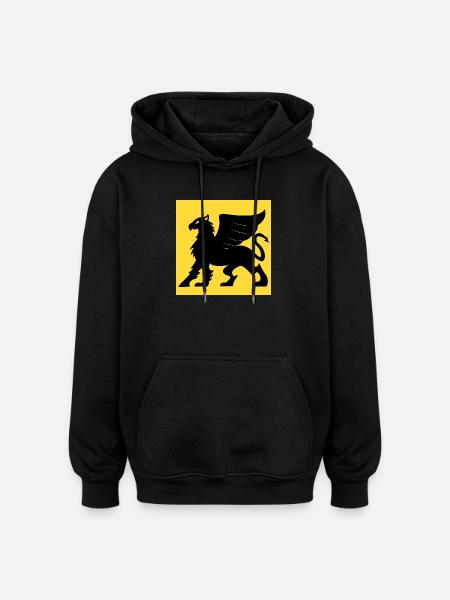 Griffin, Tartaria - Oversized Unisex Hoodie - black