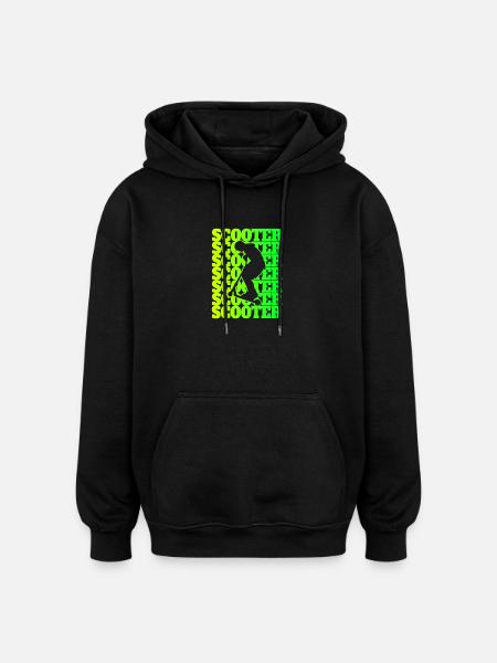 Scooter Sport Design / Gift Idea - Oversized Unisex Hoodie - black