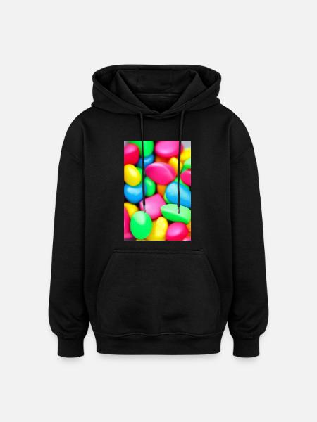 Candies - Oversized Unisex Hoodie - black