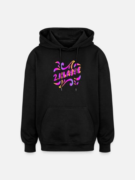 2. Klasse Grundschule - ZWEITKLÄSSLERIN - Oversized Unisex Hoodie - Schwarz