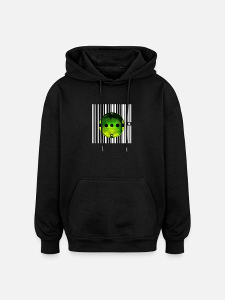 SPOT - HERO - Oversized Unisex Hoodie - black