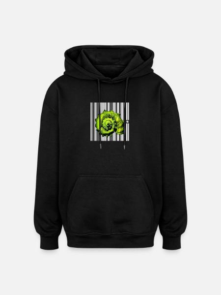 SPOT - TOURIST - Oversized Unisex Hoodie - black