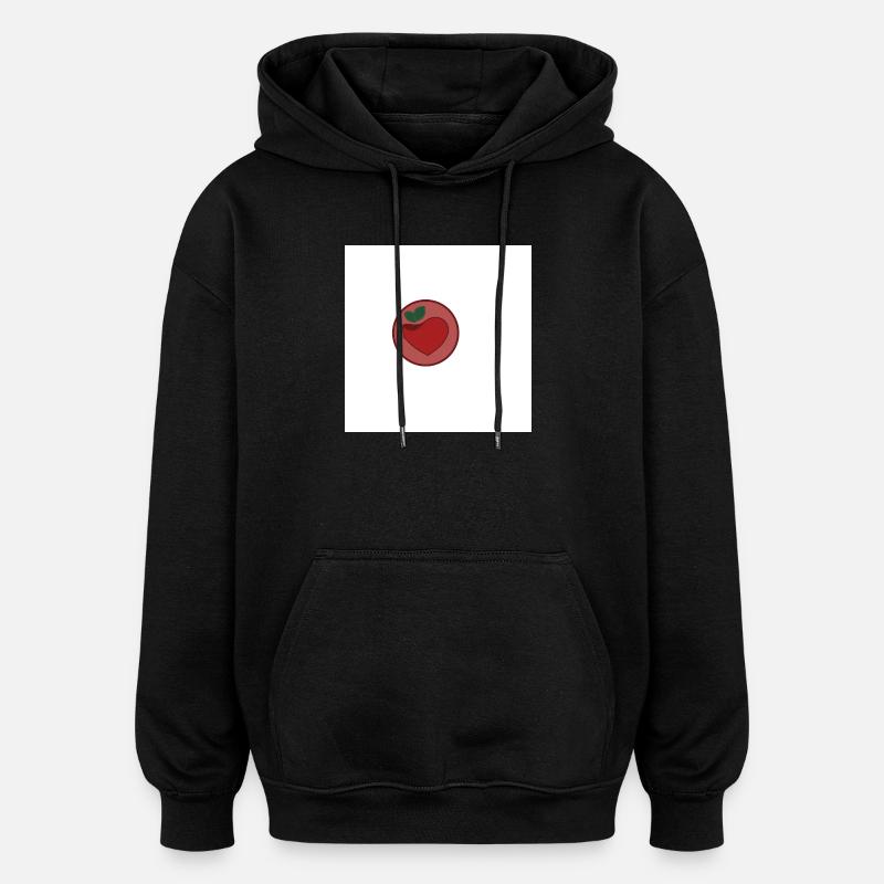 Projet 20250416090046 - Sweat à capuche oversize unisexe - noir
