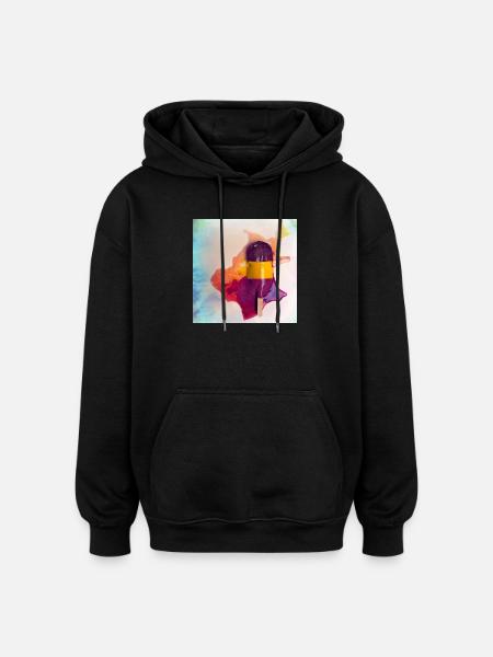 Popsicle - Oversized Unisex Hoodie - black