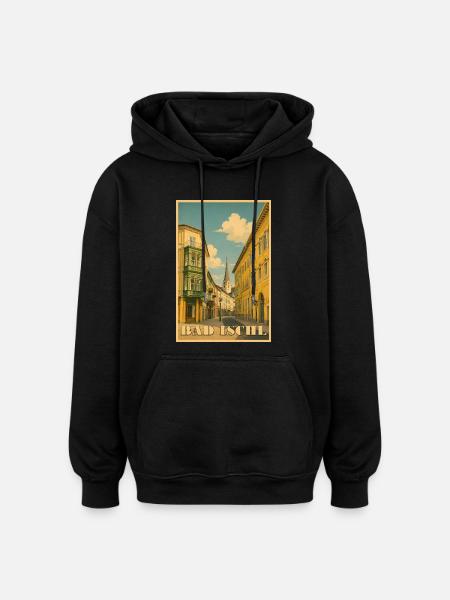 Bad Ischl Österreich - Oversized Unisex Hoodie - Schwarz