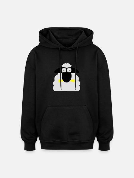 maeaeharbeiten - Oversized Unisex Hoodie - black