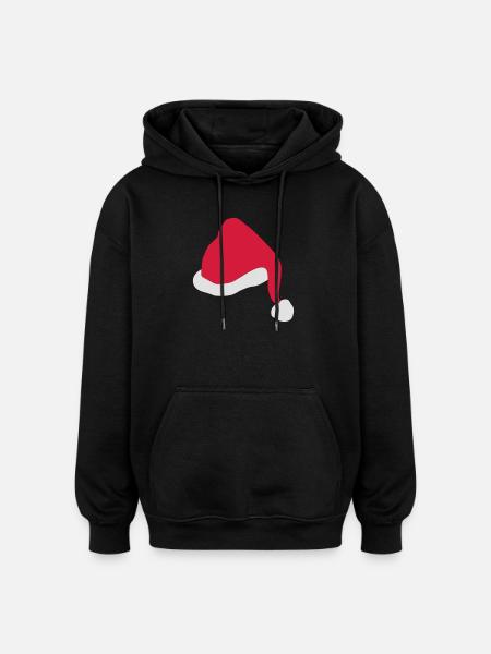 Funny gifts for Christmas - Oversized Unisex Hoodie - black