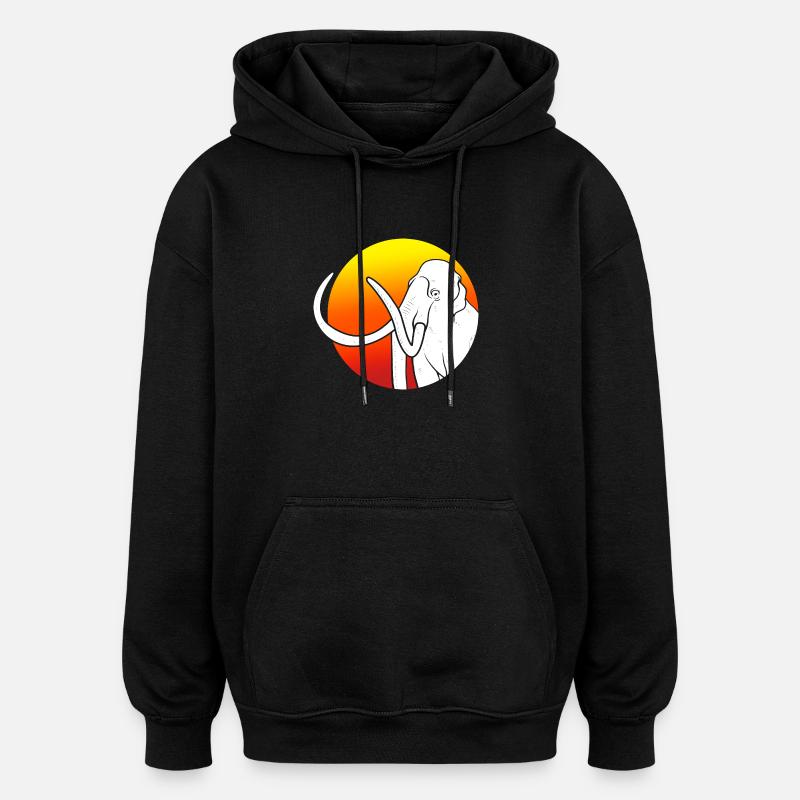 Mammut - Oversized Unisex Hoodie - Schwarz