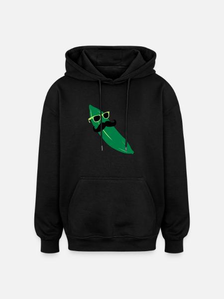 MoCumber - Oversized Unisex Hoodie - Schwarz