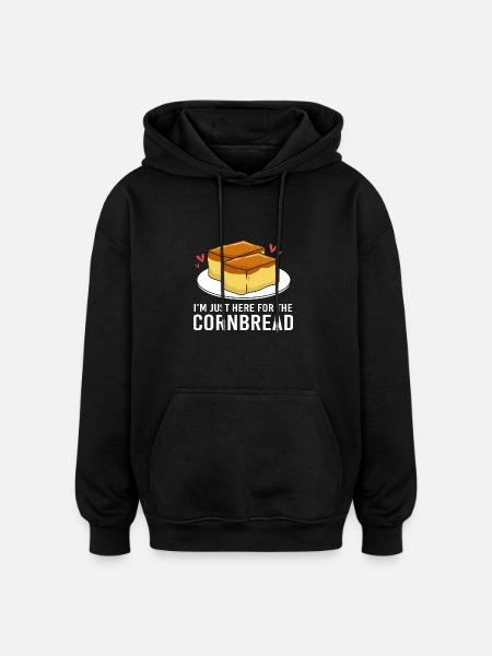Gluten-free - Oversized Unisex Hoodie - black